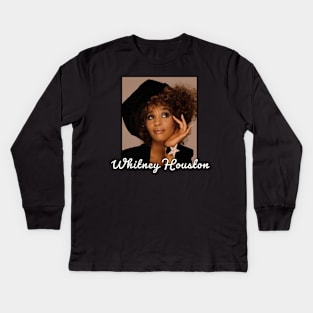 Whitney Houston / 1963 Kids Long Sleeve T-Shirt